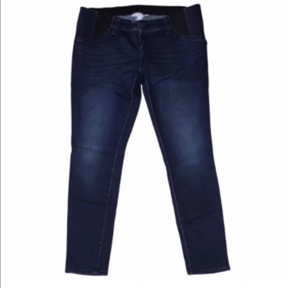Isabel Maternity by Ingrid & Isabel Denim - Women's Ingrid & Isabel Dark Wash Maternity Jeans